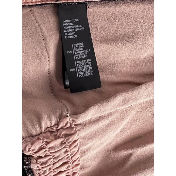 vtg LA PERLA cami y2k goth grunge Black Lace TOP Bustier Camisole Size 44 NWT - Picture 5 of 9